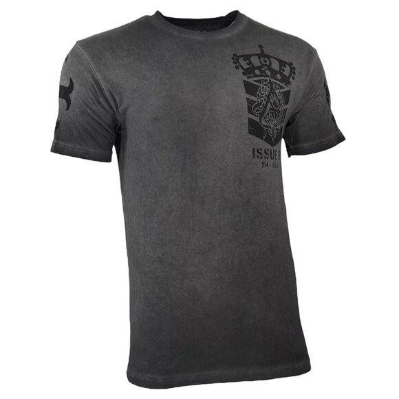 Archaic by Affliction Men's T-Shirt Cold Acid Cross Biker S-5XL - Picture 5 of 5